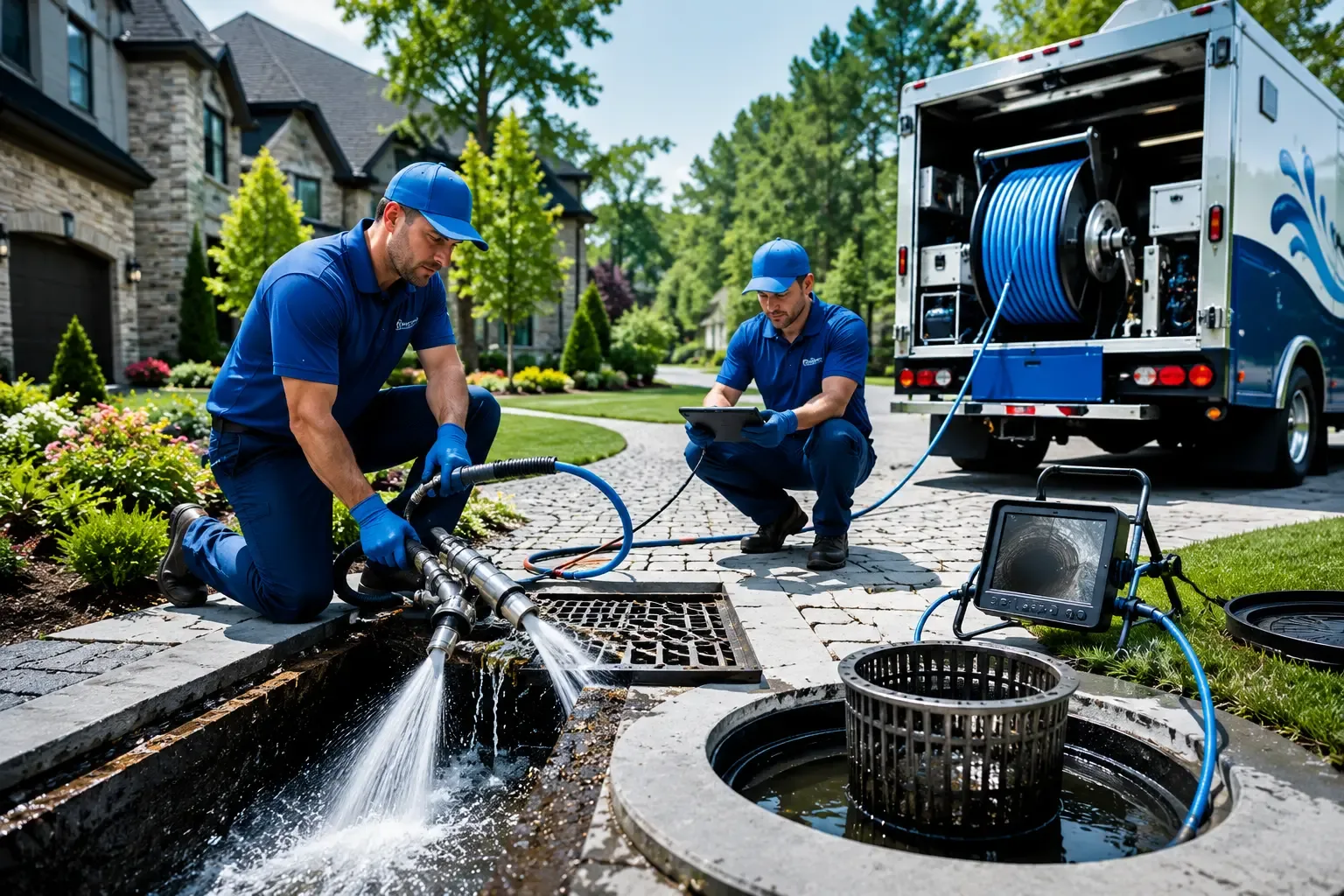 Local outdoor drain cleaning professionals in Elkins, AR