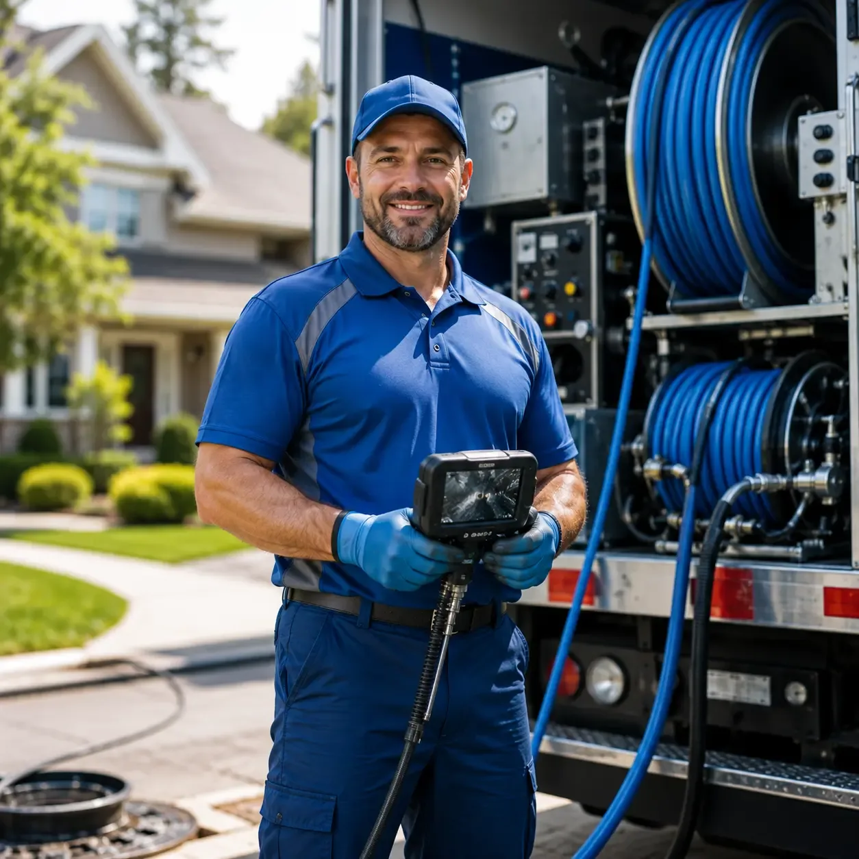 Local outdoor drain cleaning specialists in Elkins, AR